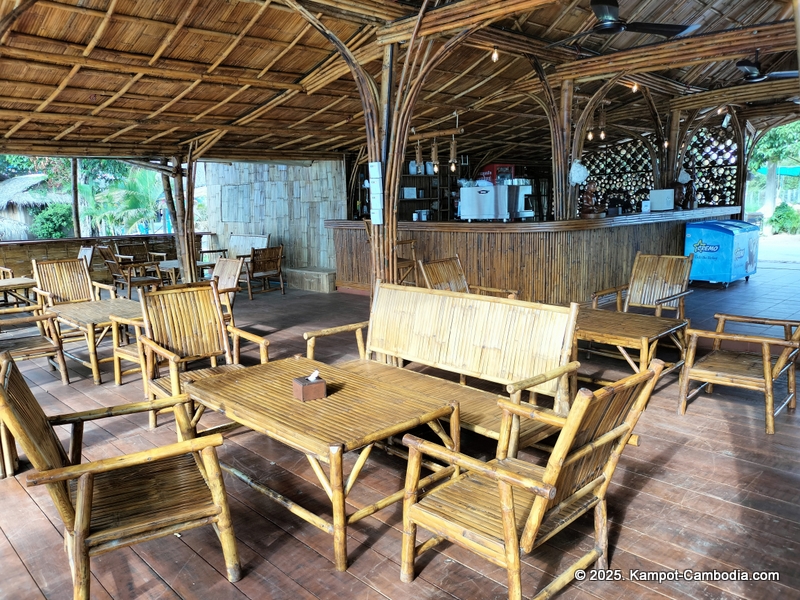 Zip Line Cafe in Kampot, Cambodia