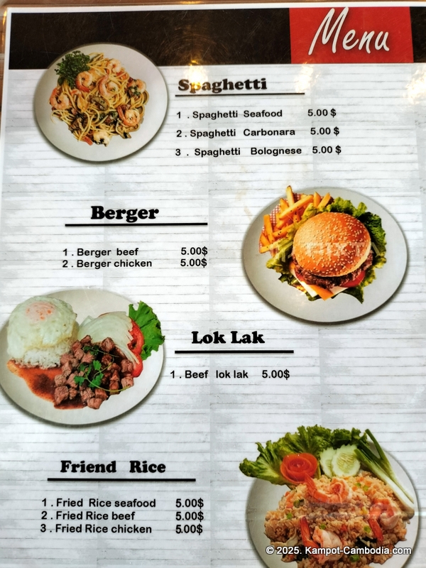 Zip Line Cafe in Kampot, Cambodia