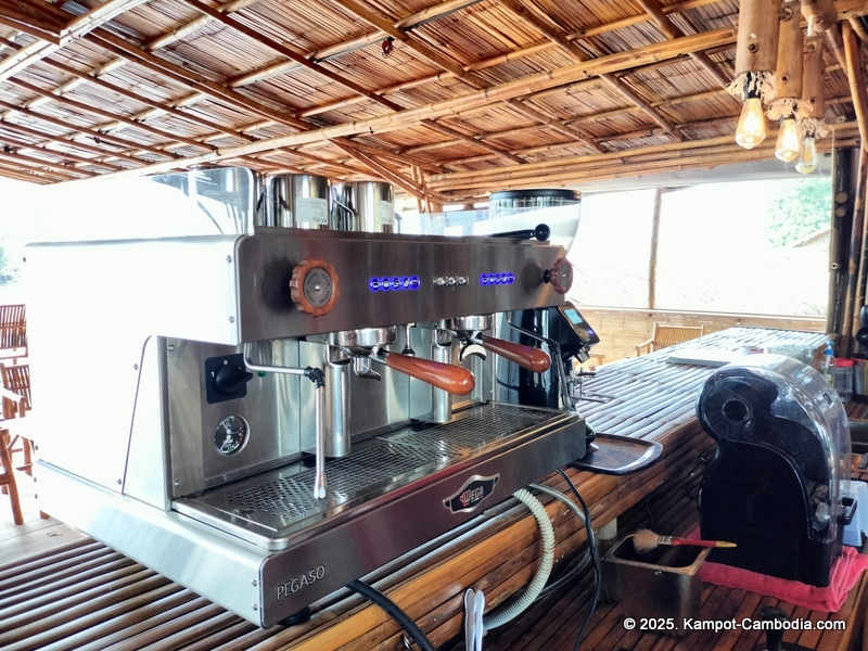 Zip Line Cafe in Kampot, Cambodia