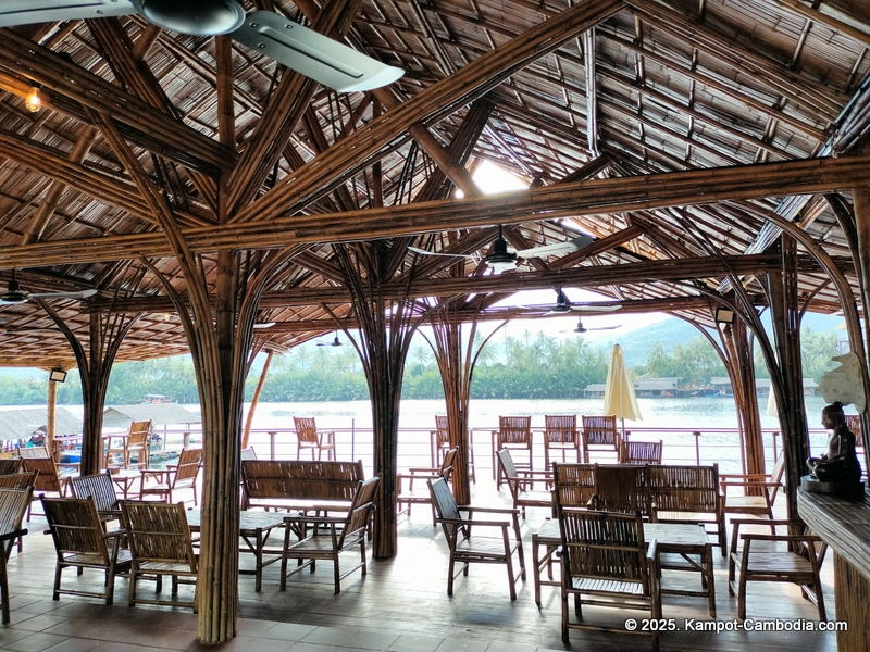 Zip Line Cafe in Kampot, Cambodia
