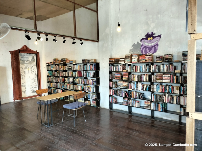 bookish international book store kampot cambodia
