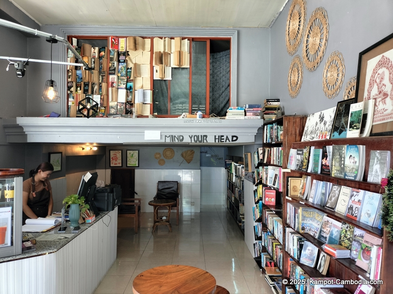 bookish international book store kampot cambodia