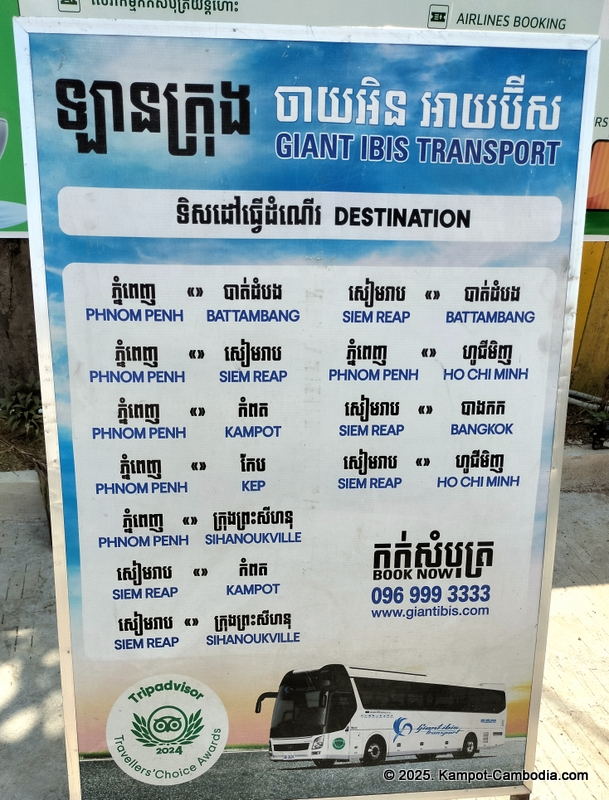 FNF Travel and Tours in Kampot, Cambodia