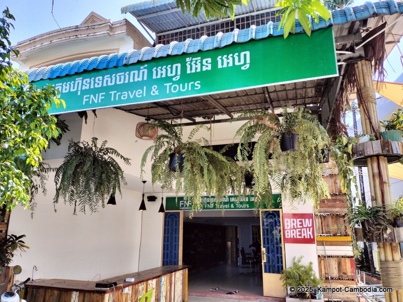 FNF Travel and Tours in Kampot, Cambodia