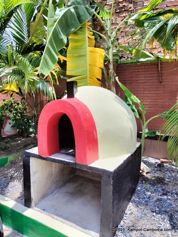 Studebakers Guesthouse, restaurant and bar in Kampot, Cambodia.