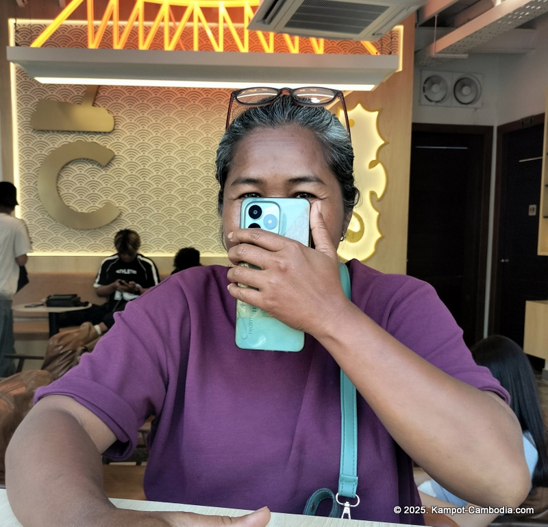 coffee corner in kampot, cambodia