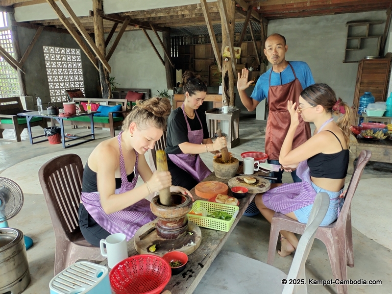 eco lotus cooking school and countryside rooms in kampot, cambodia