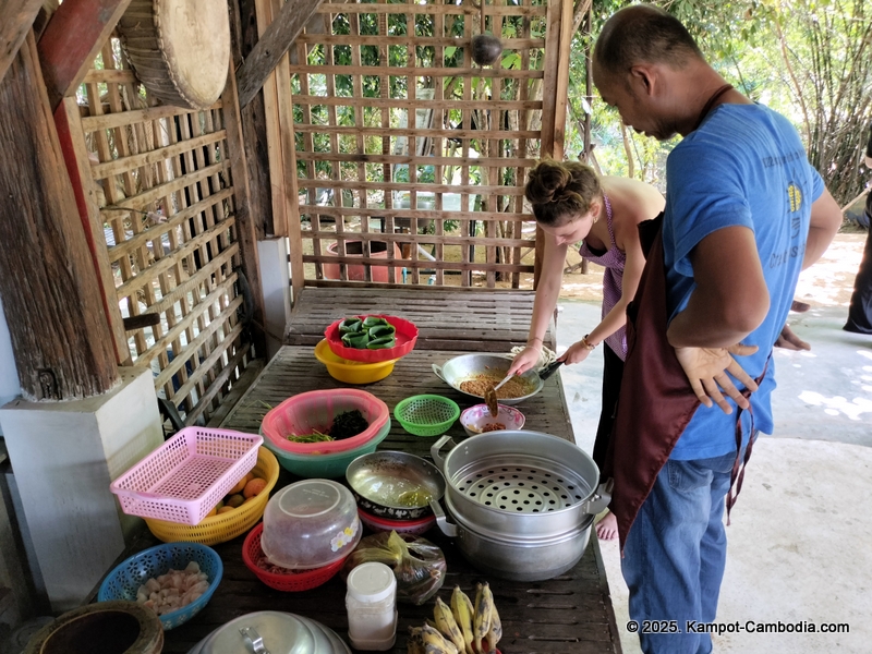 eco lotus cooking school and countryside rooms in kampot, cambodia