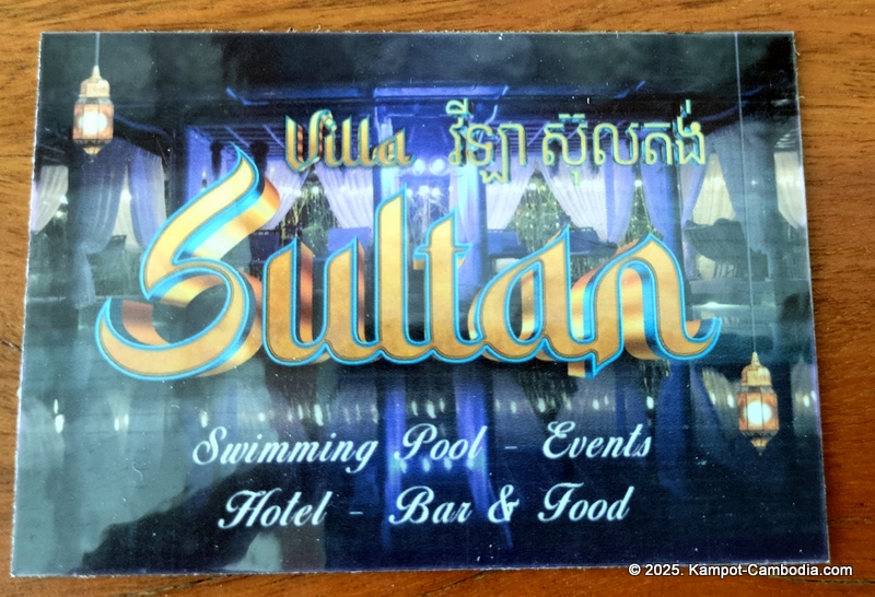 villa sultan in kampot, cambodia