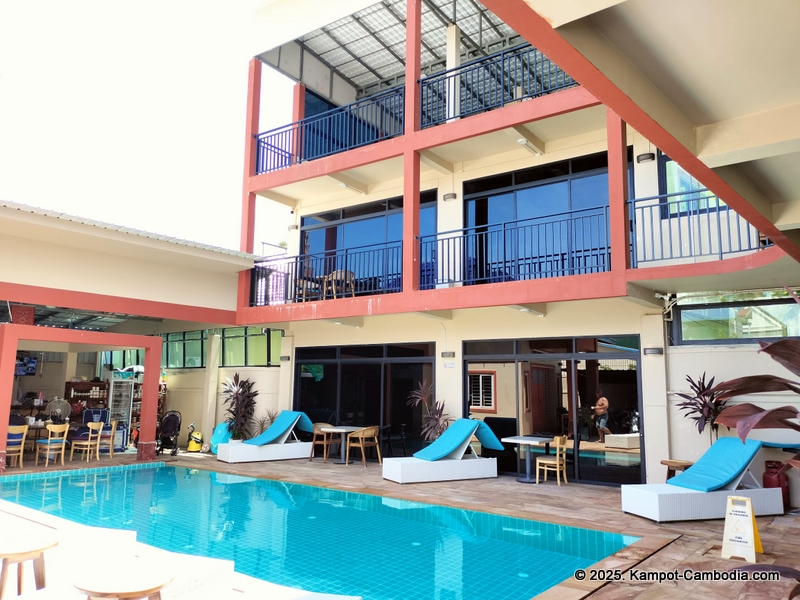 S&D Guesthouse in Kampot, Cambodia.