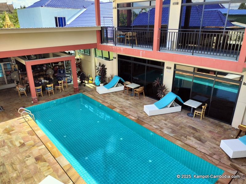 S&D Guesthouse in Kampot, Cambodia.