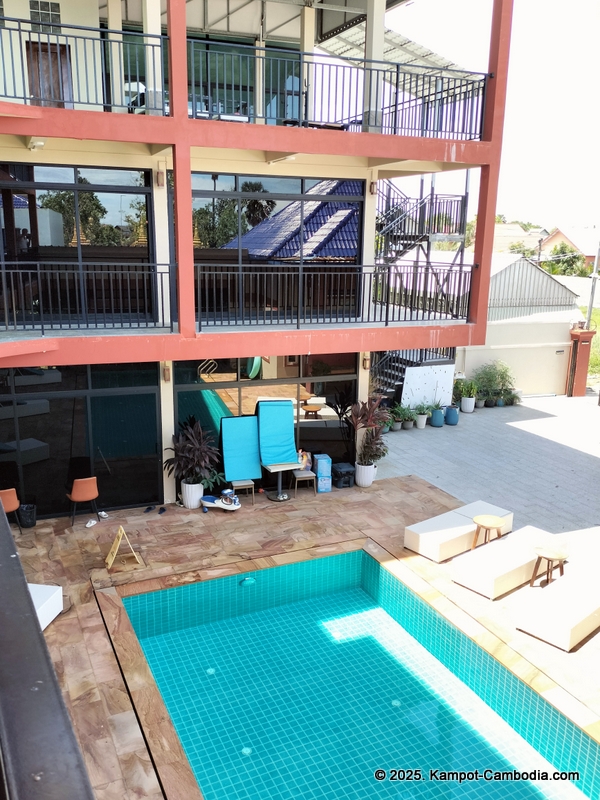 S&D Guesthouse in Kampot, Cambodia.