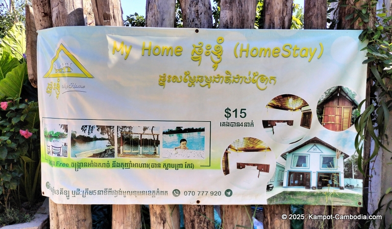 My Home Homestay in Kampot, Cambodia