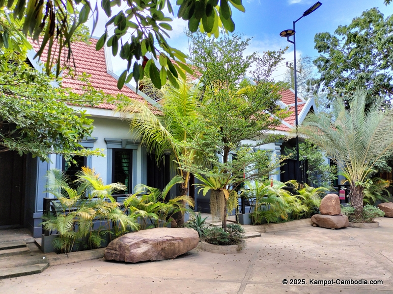 Kampot Green Bungalows on Fish Island in Kampot, Cambodia