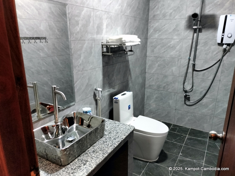 Kampot Green Bungalows on Fish Island in Kampot, Cambodia