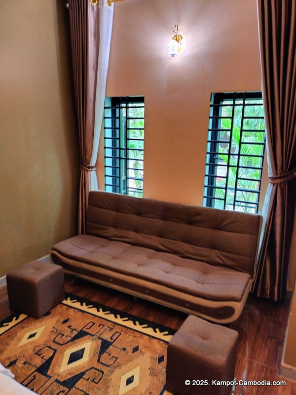 Kampot Green Bungalows on Fish Island in Kampot, Cambodia