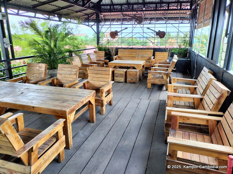 Kampot Green Bungalows on Fish Island in Kampot, Cambodia