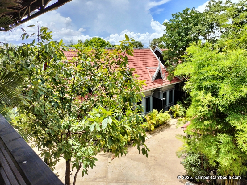 Kampot Green Bungalows on Fish Island in Kampot, Cambodia
