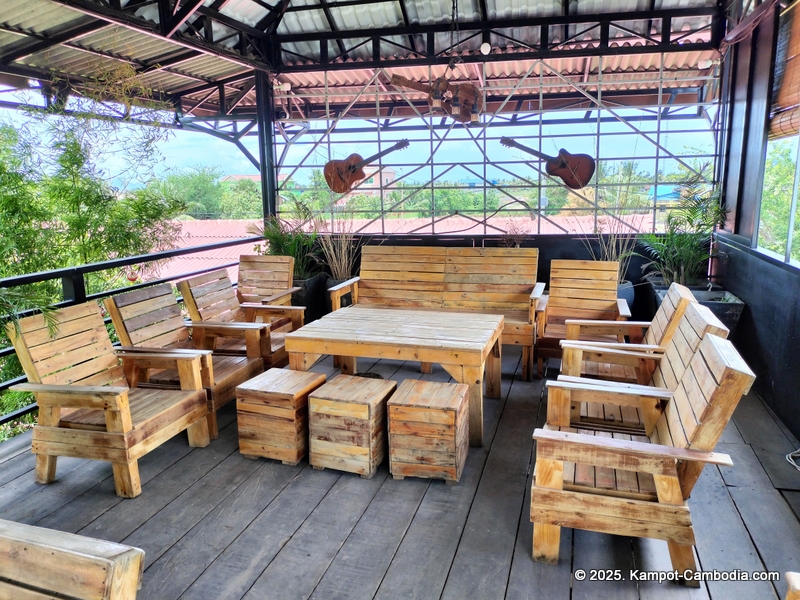 Kampot Green Bungalows on Fish Island in Kampot, Cambodia