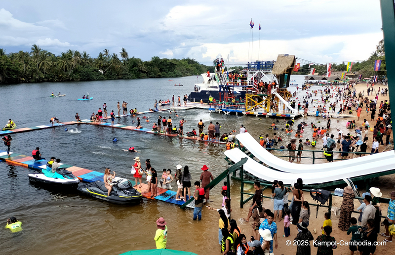 daung te river park in kampot cambodia