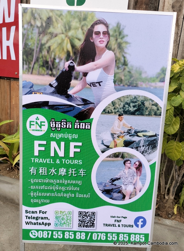 FNF Travel and Tours in Kampot, Cambodia
