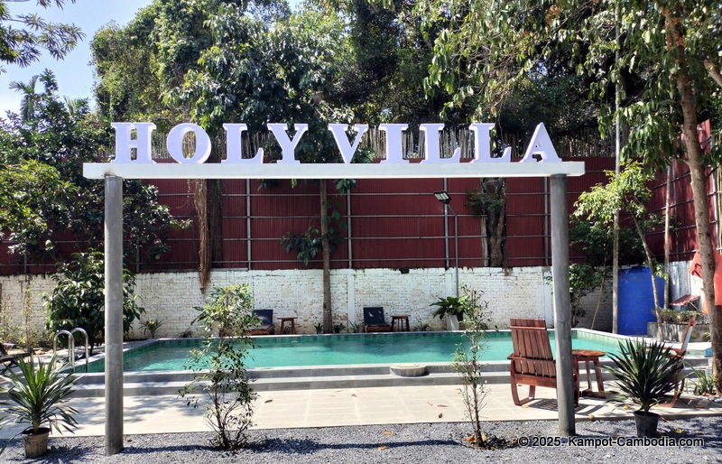 Holy Villa in Kampot, Cambodia