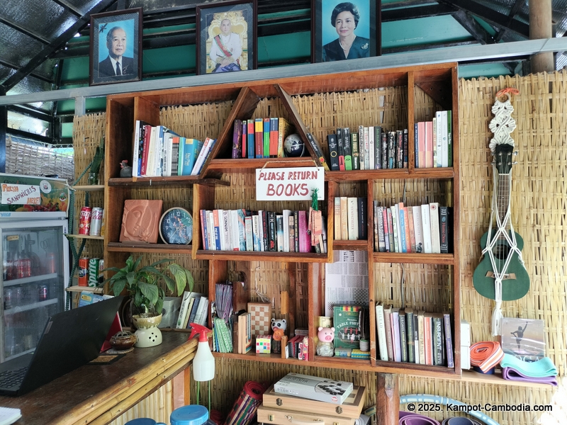 Derm Svay Guesthouse, restaurant, and yoga in Kampot, Cambodia