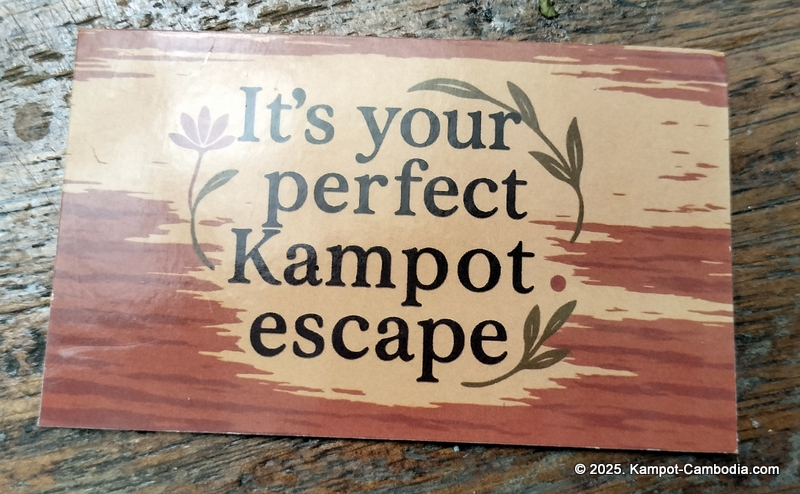 Derm Svay Guesthouse, restaurant, and yoga in Kampot, Cambodia