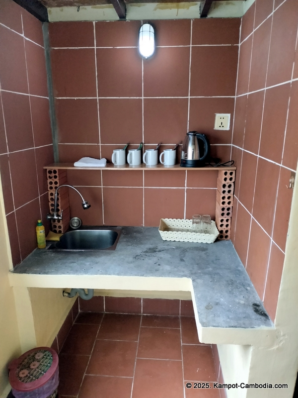 Derm Svay Guesthouse, restaurant, and yoga in Kampot, Cambodia