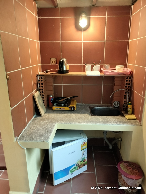 Derm Svay Guesthouse, restaurant, and yoga in Kampot, Cambodia