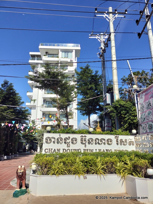 chan doung bun leang resort in kampot, cambodia