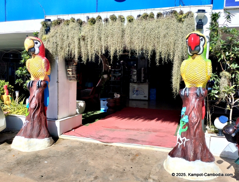 chan doung bun leang resort in kampot, cambodia