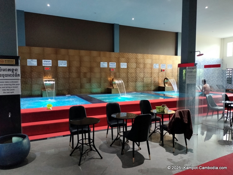 LXK Steam, sauna, gym, hot tub, cold tub and massage in Kampot, Cambodia