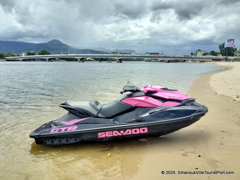 jet ski rental in kampot, cambodia