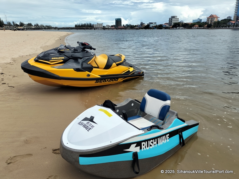 jet ski rental in kampot, cambodia