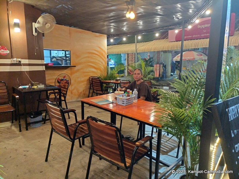 Titanic Restaurant in Kampot, Cambodia