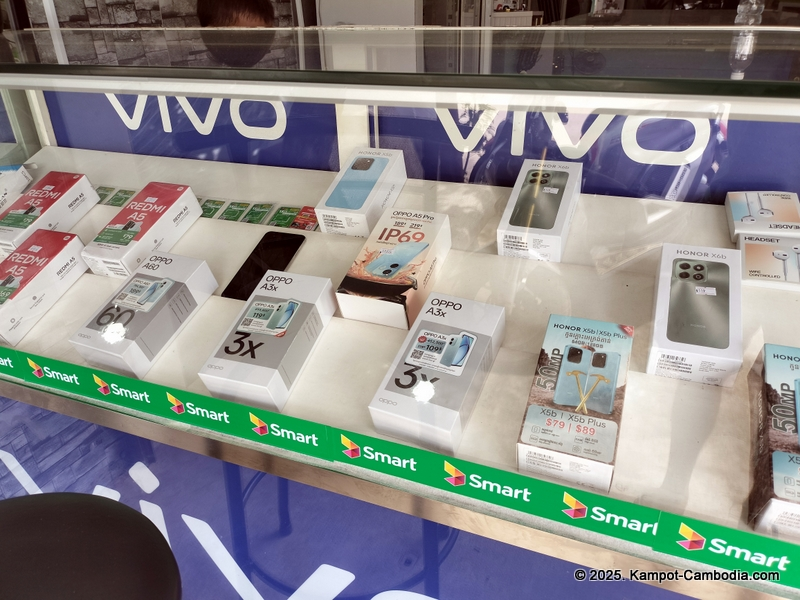 narann mobile service. phone repair in kampot, cambodia