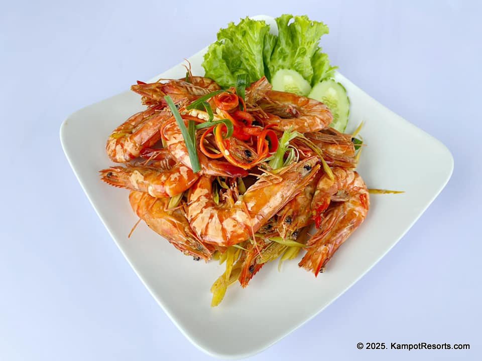 Moustache et Nico in Kampot, Cambodia. French Restaurant