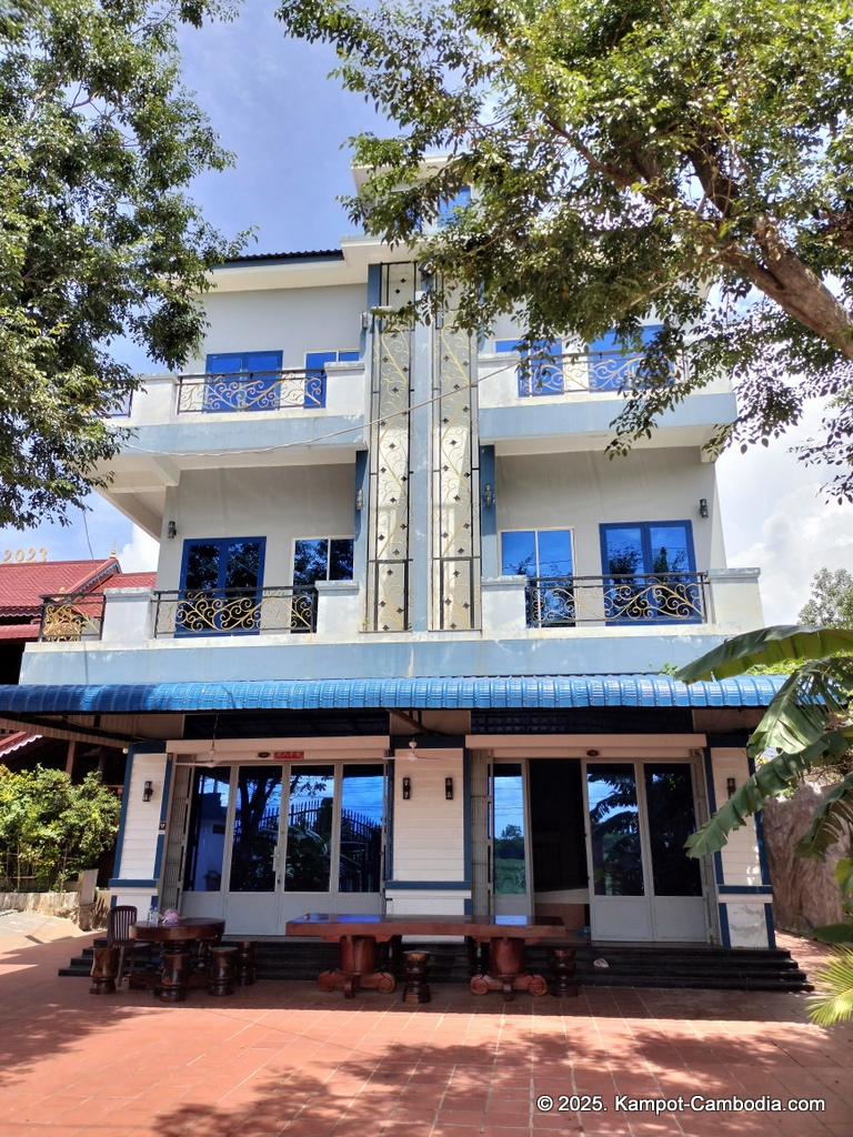 Meas Ganya Guesthouse in Kampot, cambodia.