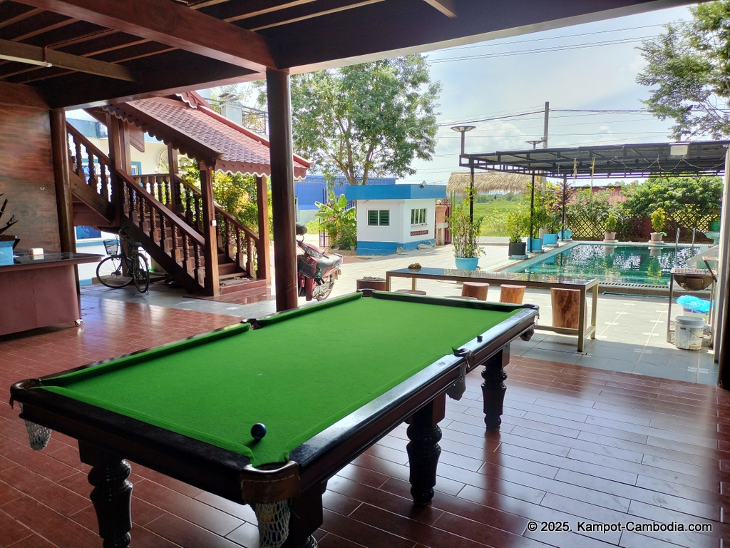 Meas Ganya Guesthouse in Kampot, cambodia.