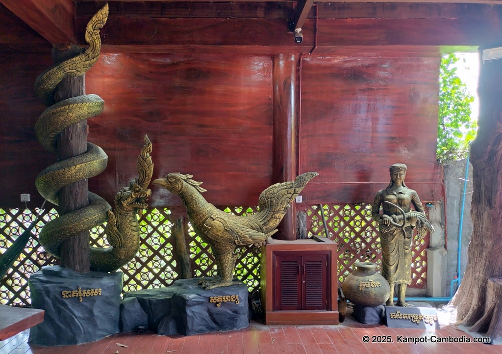 Meas Ganya Guesthouse in Kampot, cambodia.