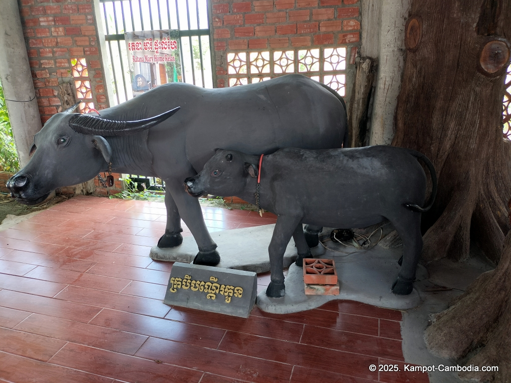 Meas Ganya Guesthouse in Kampot, cambodia.