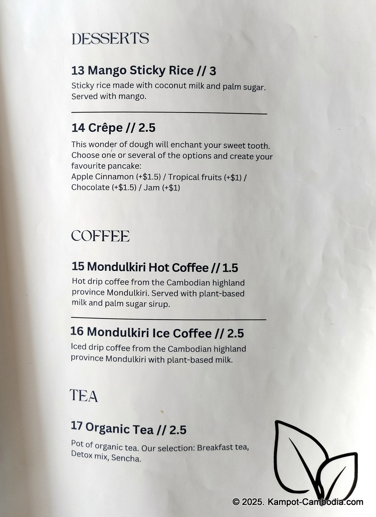 Cambodhi Vegan and Gay Friendly Guesthouse in Kampot, Cambodia.