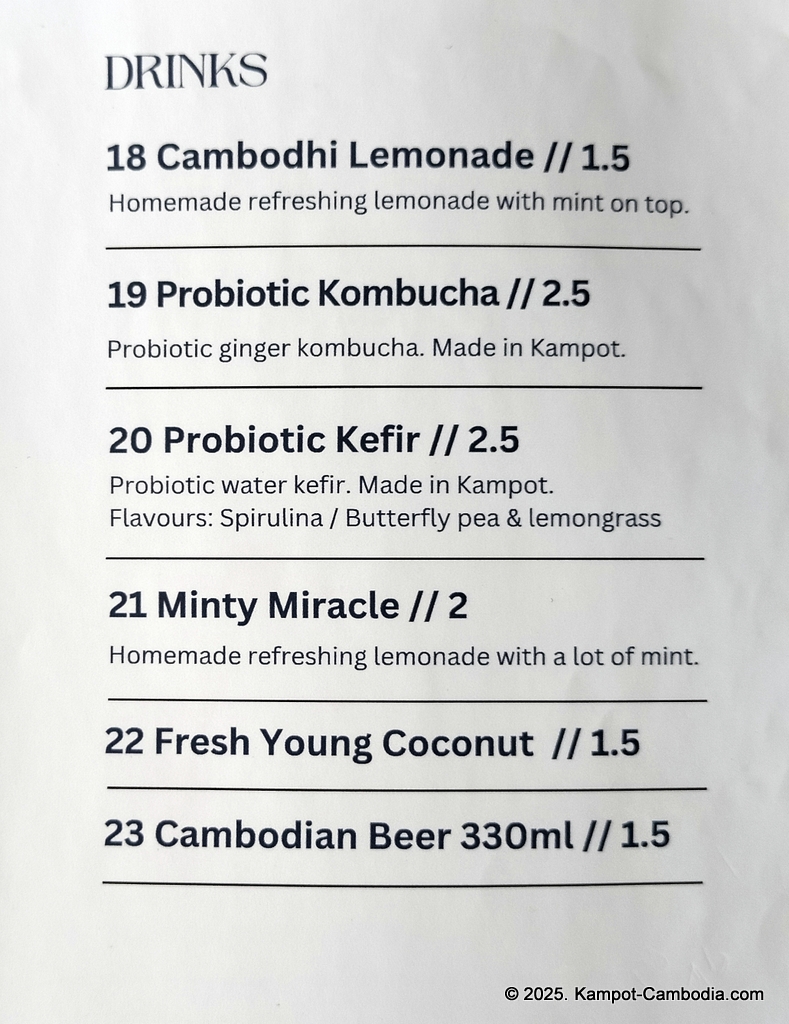 Cambodhi Vegan and Gay Friendly Guesthouse in Kampot, Cambodia.