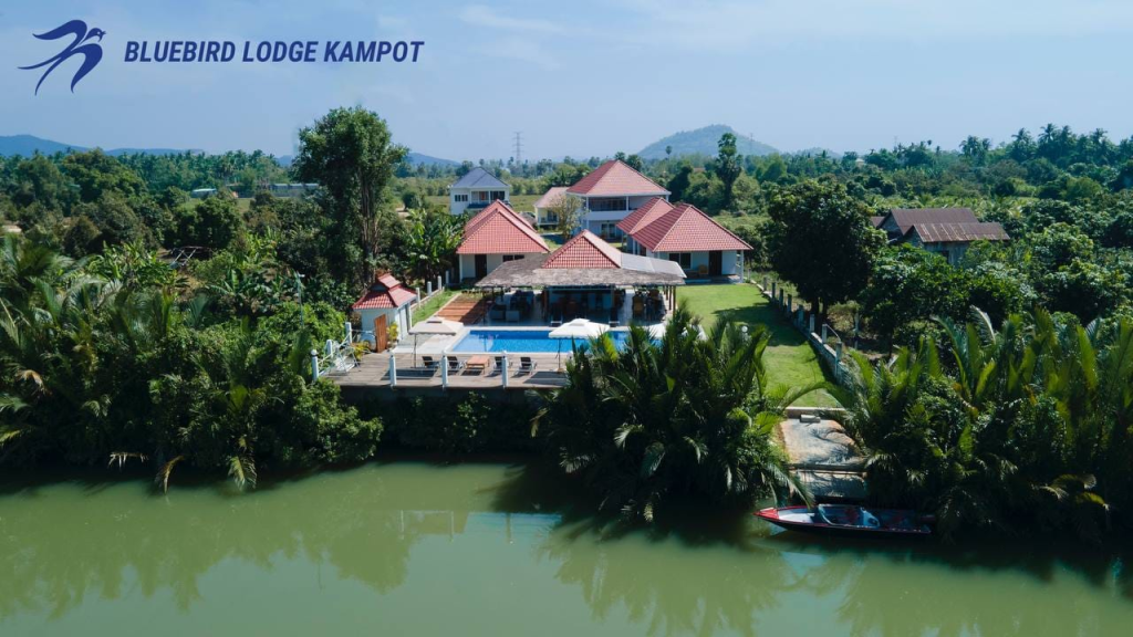 Bluebird Lodge in kampot, cambodia