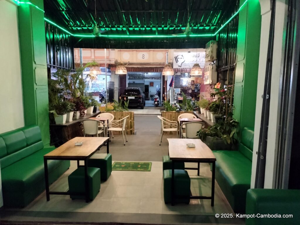 The Mellow Gecko Tapas Bar in Kampot, Cambodia
