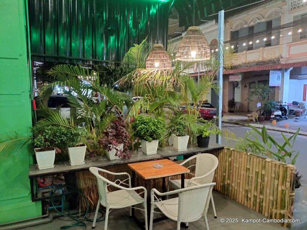 The Mellow Gecko Tapas Bar in Kampot, Cambodia