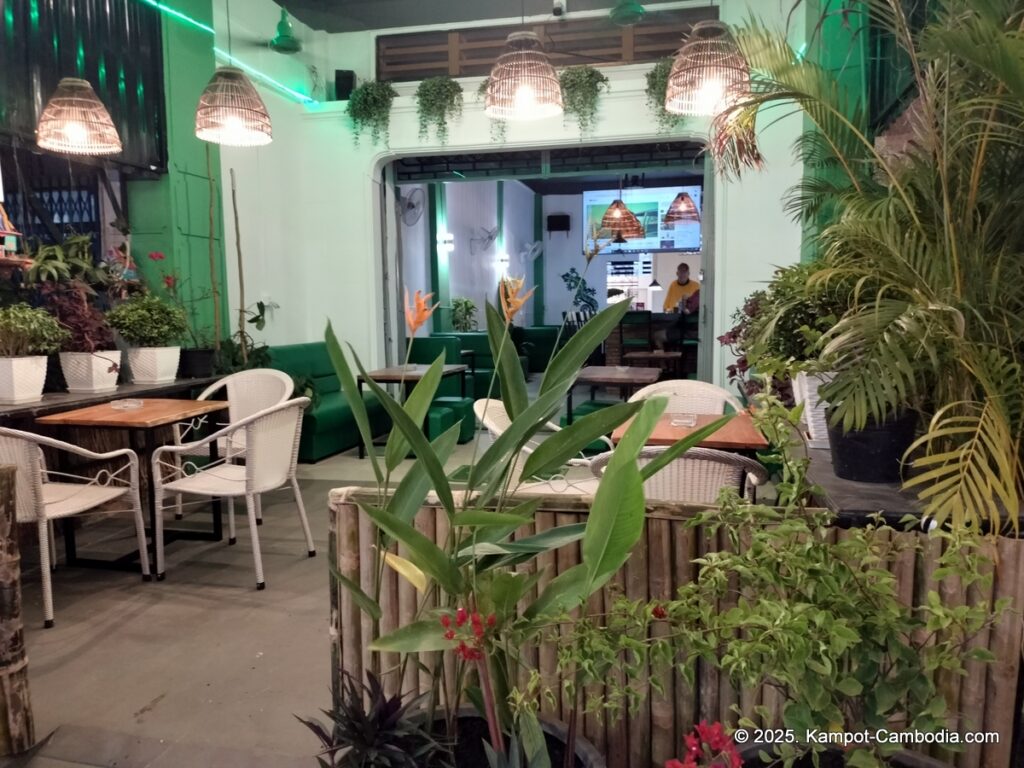 The Mellow Gecko Tapas Bar in Kampot, Cambodia