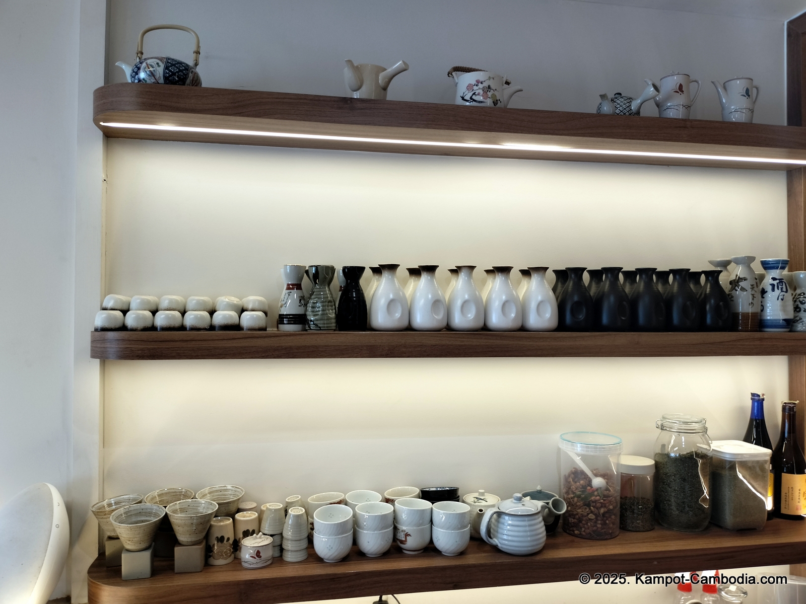 Kawa Japanese Cuisine restaurant in Kampot, Cambodia