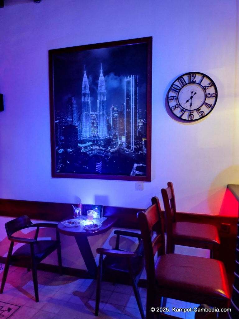 maxim cafe and bar in kampot, cambodia